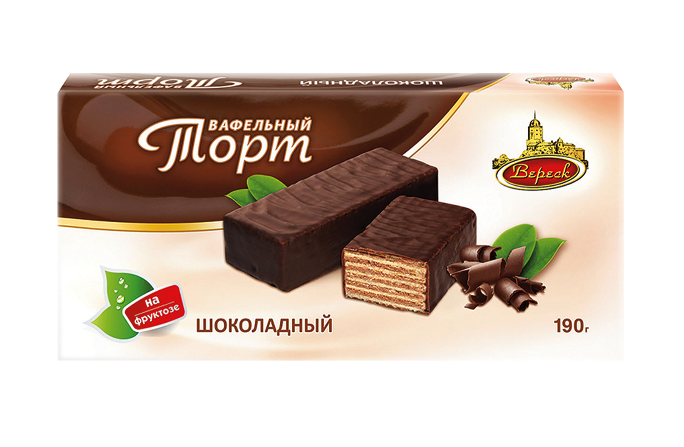 Торт "Шоколадный" на фруктозе 190г/Вереск