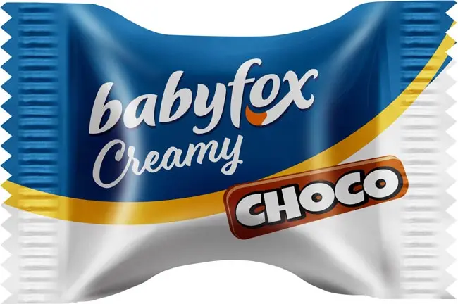 Конфеты "Baby Fox Creamy Choco" 2кг/KDV