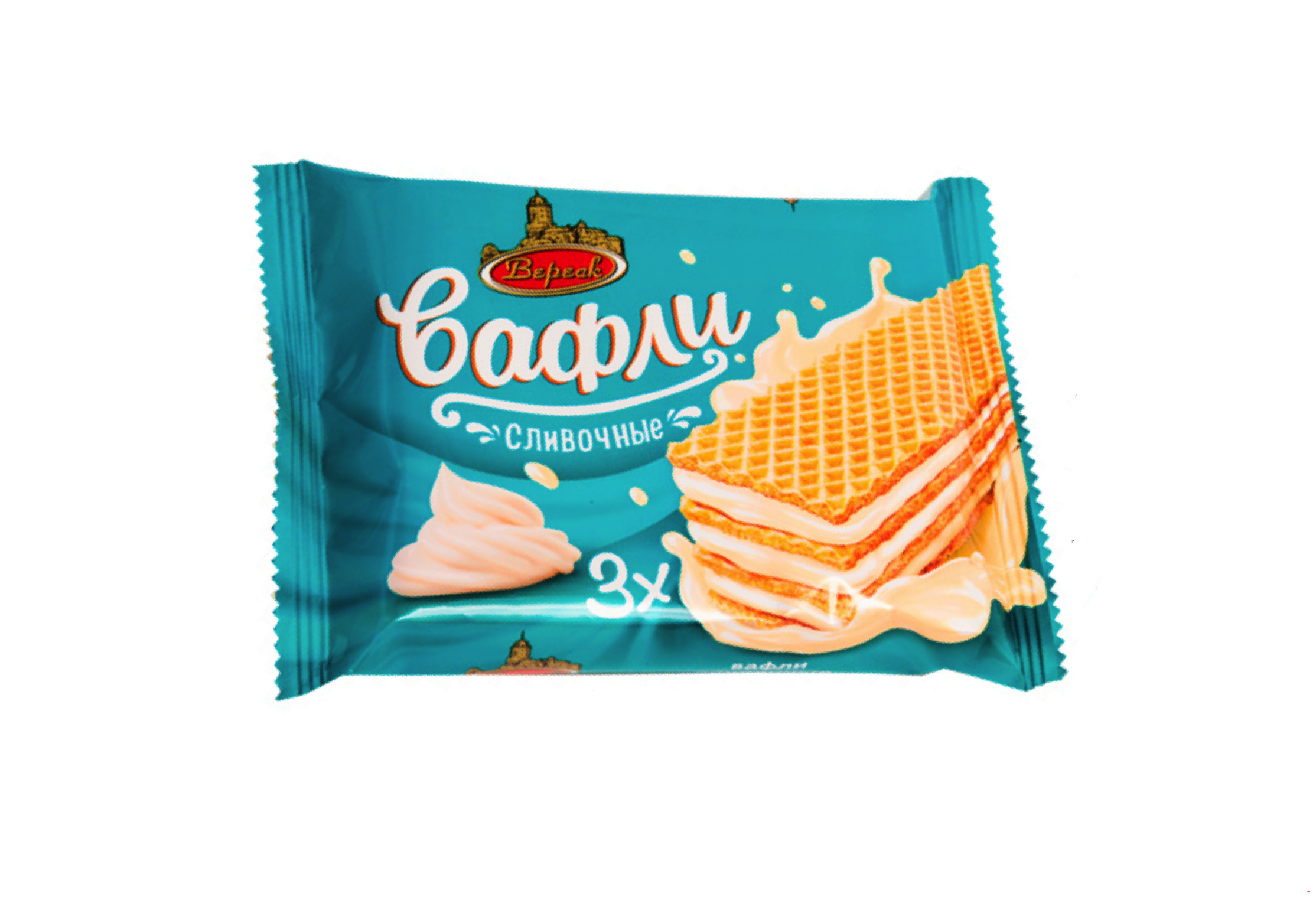 Вафли "Сливочные" 50г/Вереск