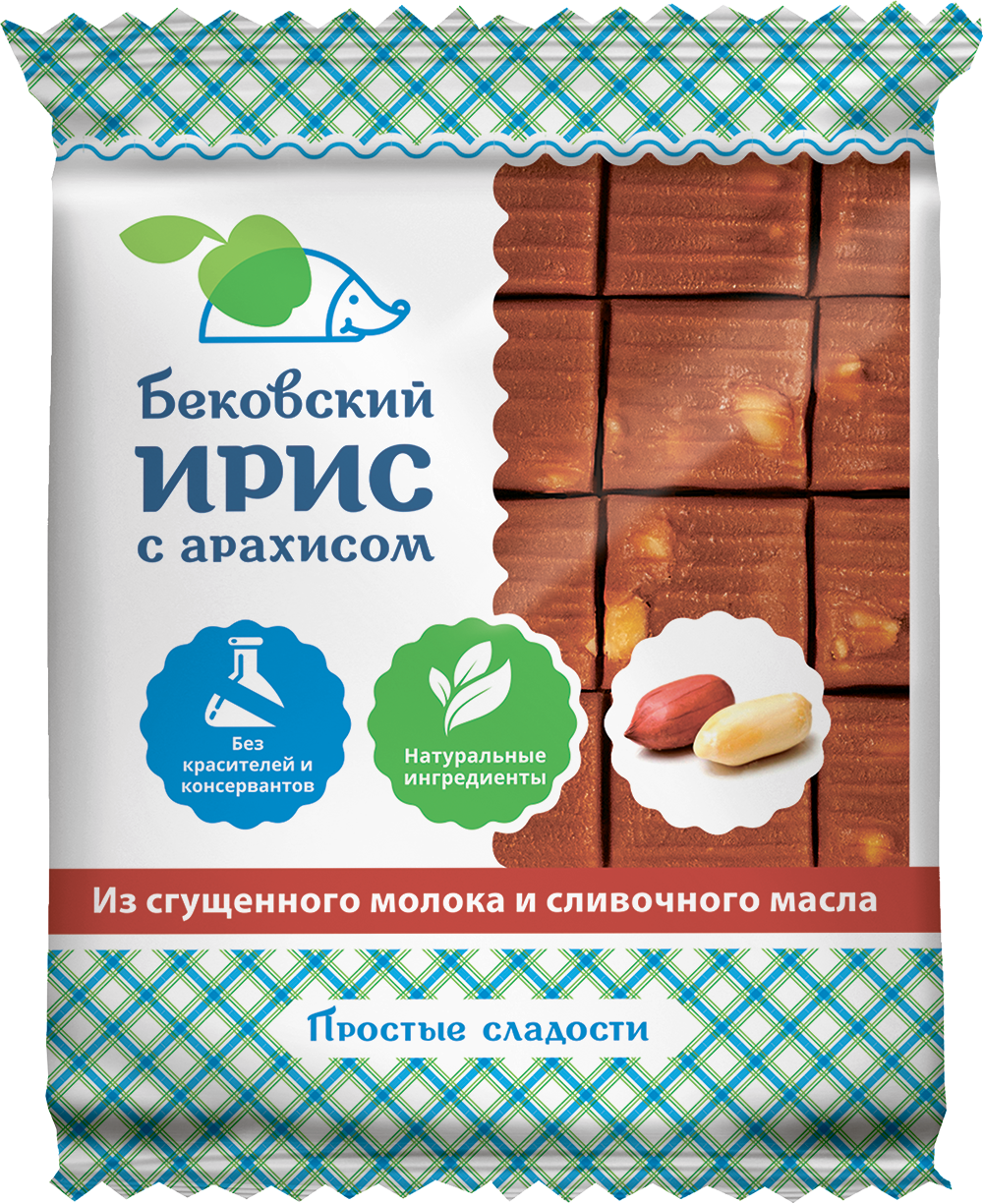 Ирис "Бековский" с Арахисом 150г/Бековский РПК "Октябрь"